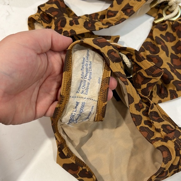 Coach leopard bikini size small - Picture 4 of 4